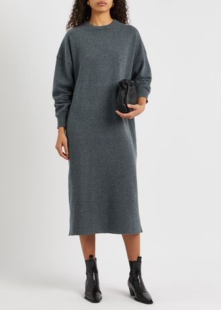Extreme Cashmere + N°106 Weird Short Cashmere-Blend Dress