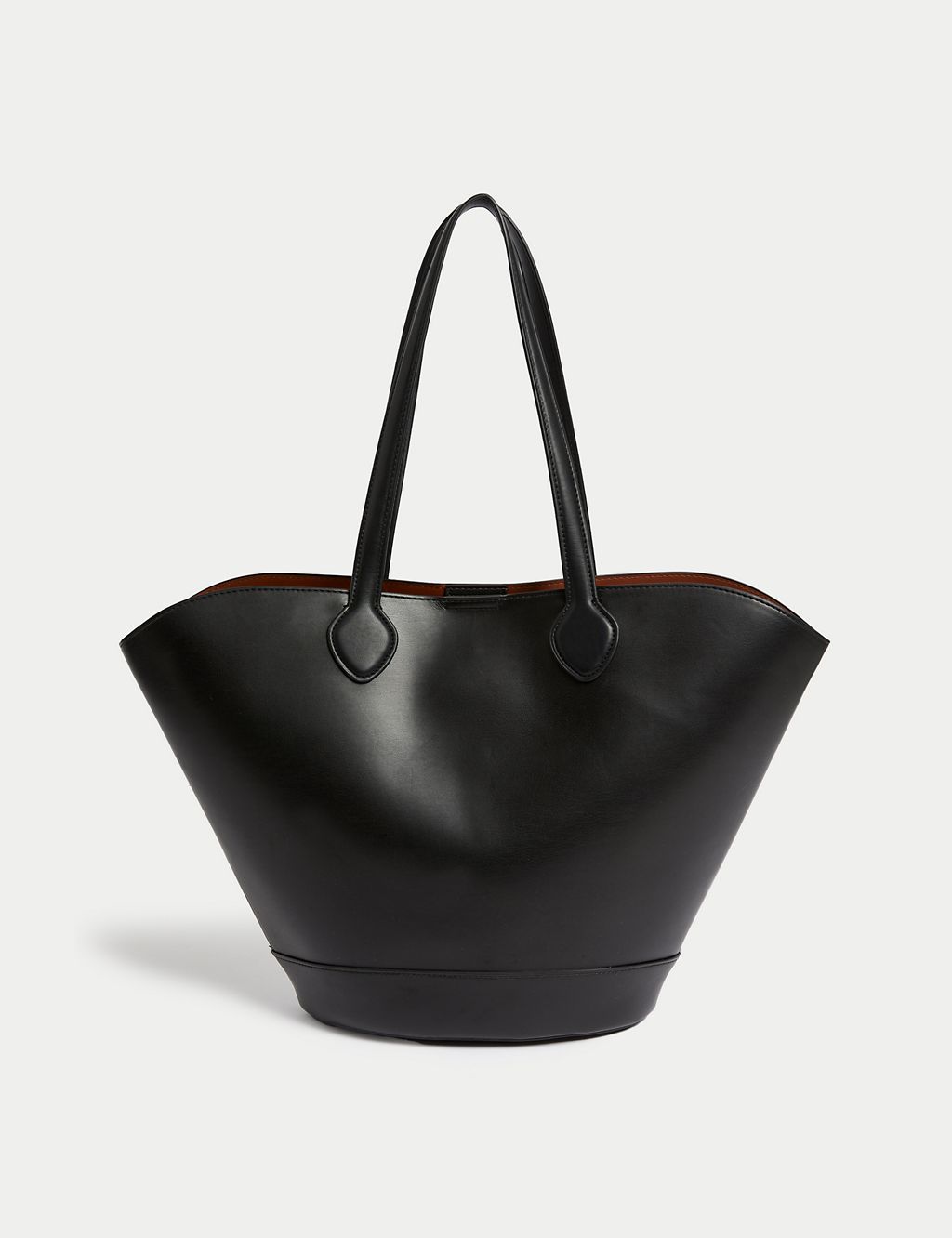 M&S Sequence + Faux Leather-based mostly Tote Glean