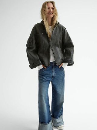 Free People + We The Free Final Countdown Cuffed Low-Rise Jeans