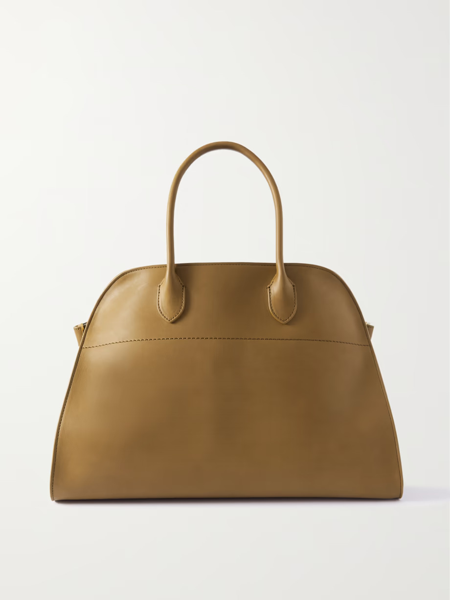 The Row + Margaux Buckled Leather Tote