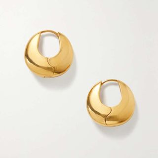 Sophie Buhai + Bialy Large Gold Vermeil Hoop Earrings