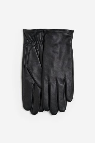 H&M + Leather Gloves