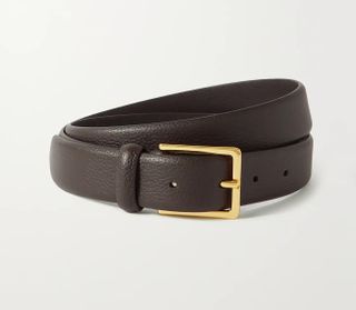 Anderson's + Textured-Leather Belt