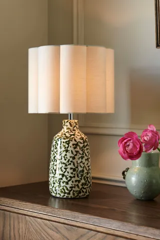 Nina Campbell + Green Chester Table Lamp