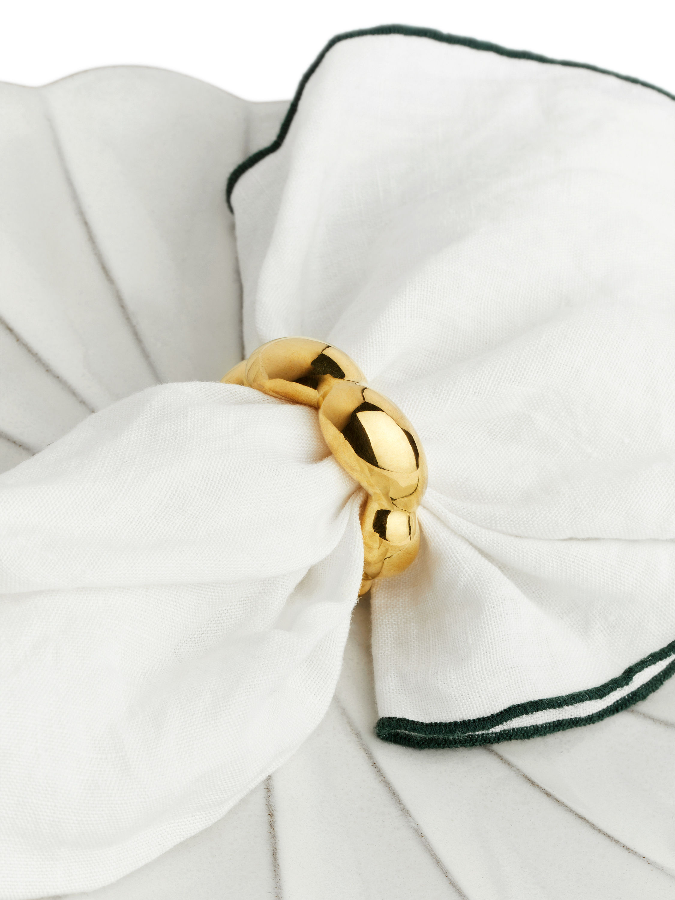 Arket + Gold-Plated Napkin Ring