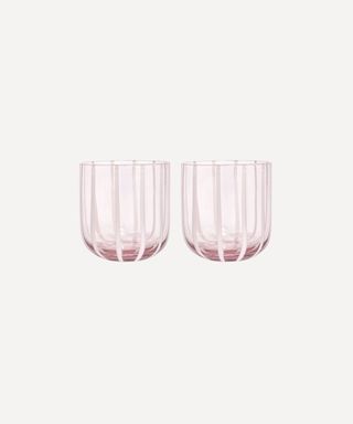 Oyoy Living Design + Mizu Glass Pack of 2 in Rose