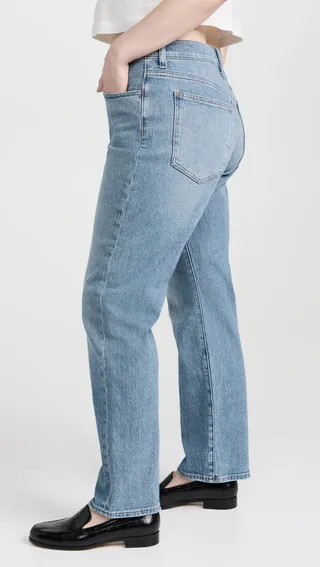 Madewell + 90s High Rise Straight Jeans