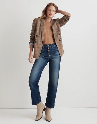Madewell + The Perfect Vintage Wide-Leg Jean