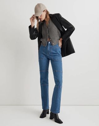 Madewell + The '90s Straight Utility Jean