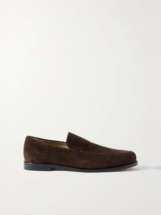 Khaite + Alessio Suede Loafers