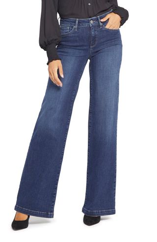 NYDJ + Teresa Wide Leg Jeans