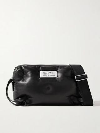 Maison Margiela + Glam Slam Padded Quilted Leather Shoulder Bag