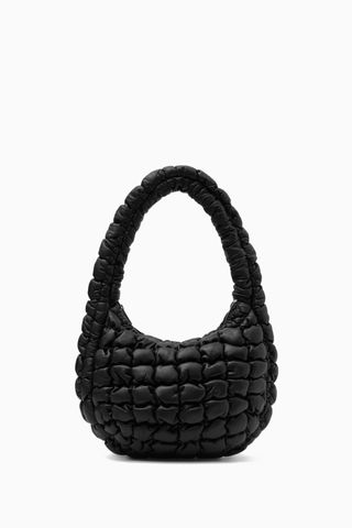 COS + Quilted Mini Bag in Leather