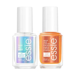 Essie + Hard to Resist Advanced and Cuticle Oil Apricot Treatment Duo Kit