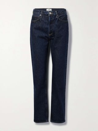 Agolde + '90s Pinch Waist Long High-Rise Straight-Leg Organic Jeans