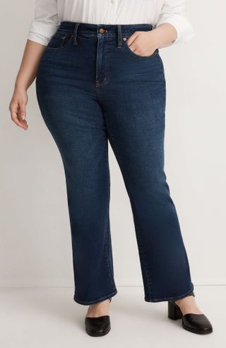 Madewell + High Waist Skinny Flare Jeans