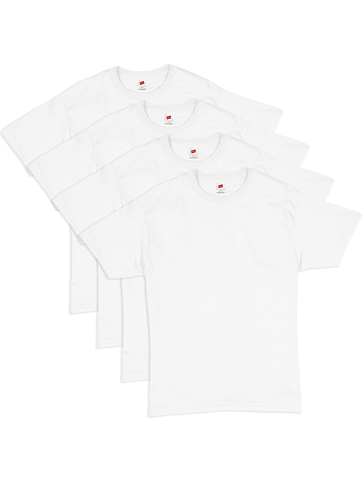 Hanes + Crewneck Cotton T-Shirts