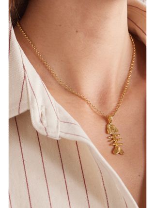 Alighieri + The Silhouette of Summer Gold-Plated Necklace