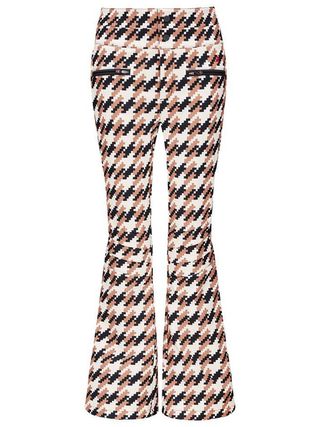 Perfect Moment + Perfect Moment Women's Houndstooth Aurora High Waist Flare Pant