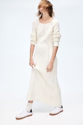 H&M + Pointelle-Knit Dress