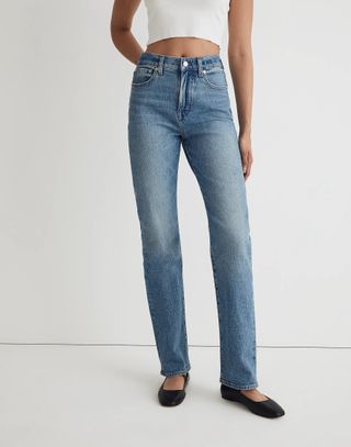 Madewell + The '90s Straight Jeans in Enmore Wash