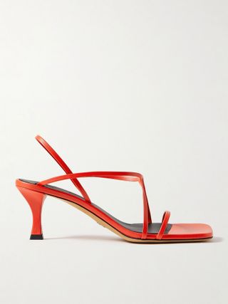 Proenza Schouler + Leather Slingback Sandals