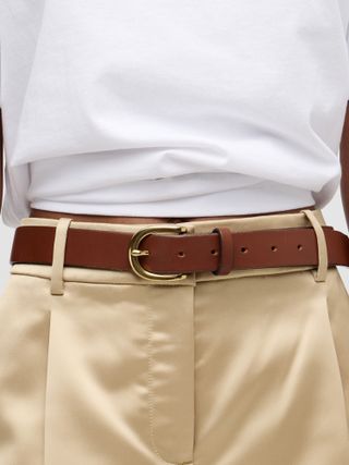 J.Crew + Classic Belt in Italian Leather
