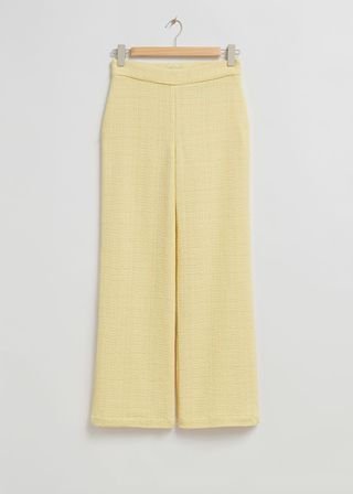 & Other Stories + Slim-Fit Tweed Trousers
