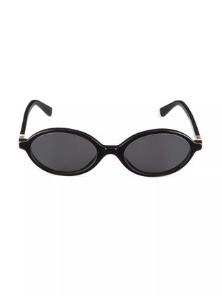 Miu Miu + Oval Sunglasses