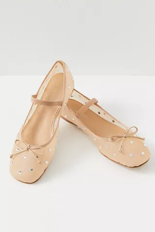 Free People + Shine For You Ballet Flats