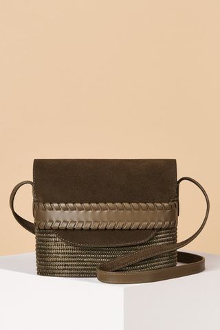 Cesta Collective + Crossbody Bag in Olive