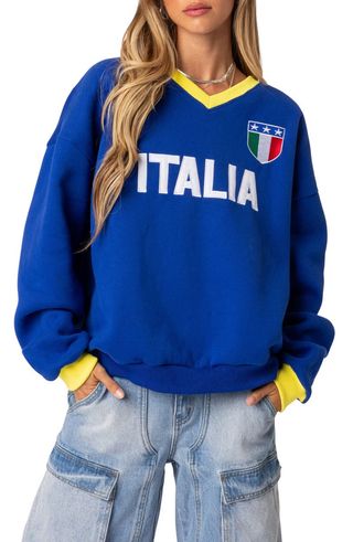 Edikted + Italy Oversize Sweatshirt