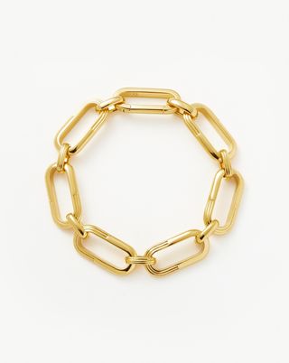 Missoma + Zenyu Link Chunky Chain Bracelet in 18ct Gold Plated