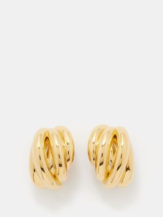 Balenciaga + Saturne Clip Earrings