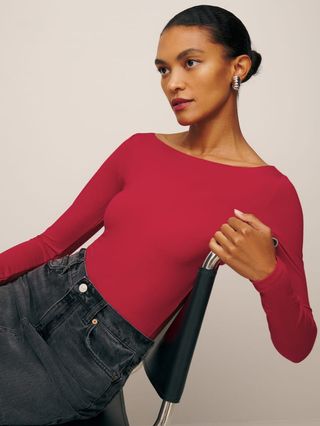 Reformation + Wiley Knit Top