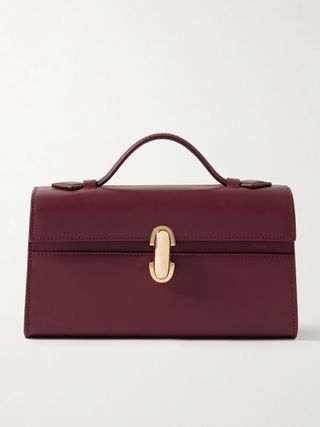 Savette + Symmetry Pochette Leather Tote