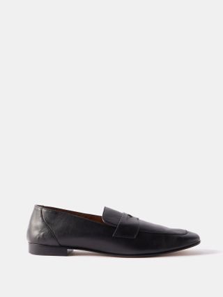 Le Monde Beryl + Leather Penny Loafers