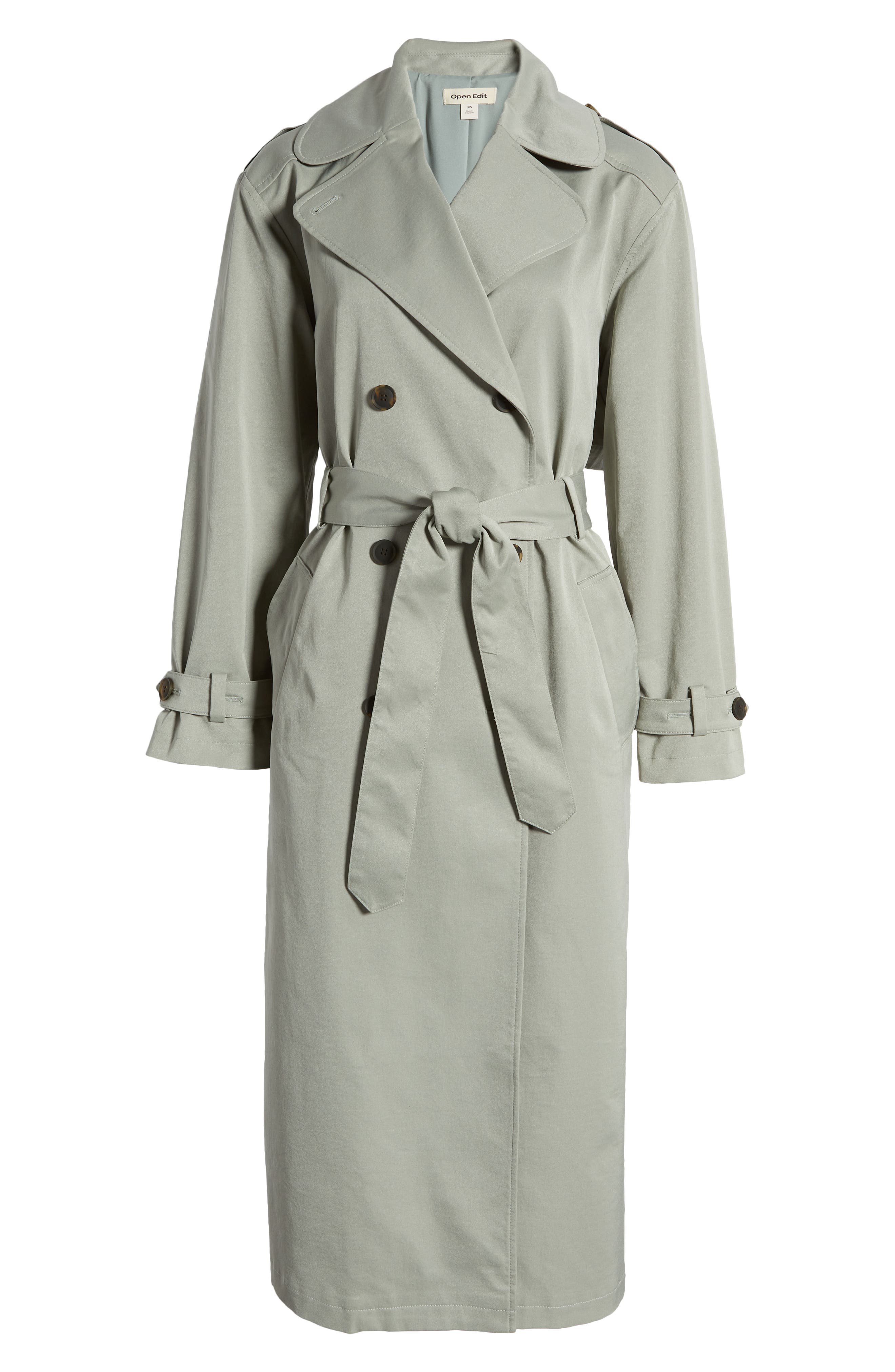 Open Edit + Belted Trench Coat