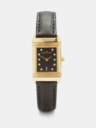 Jacquie Aiche + Vintage Jaeger-LeCoultre Reverso 18kt Gold Watch