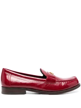Tory Burch + Classic Loafer in Ruby Falls
