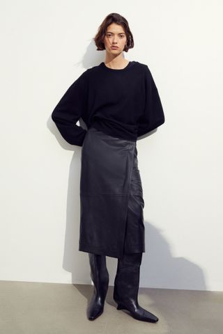 H&M + Fine-Knit Cashmere Jumper