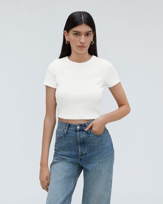 Everlane + The Ribbed Baby Tee