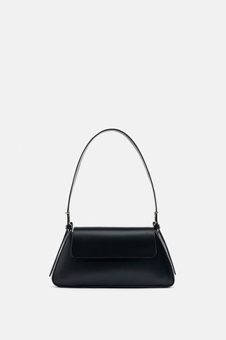 Zara + Minimal Flap Shoulder Bag