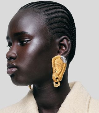 Schiaparelli + Pierced Ear Earrings