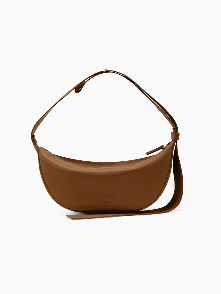 Been X Aligne + Wellesley Sling Bag in Tan