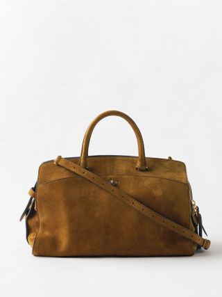 Métier + Private Eye Suede Holdall