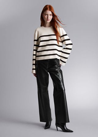 & Other Stories + Wide-Sleeve Knit Sweater