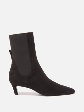 Toteme + Kitten-Heel 60 Suede Ankle Boots