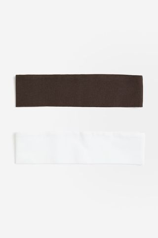 H&M + 2-Pack Jersey Headbands