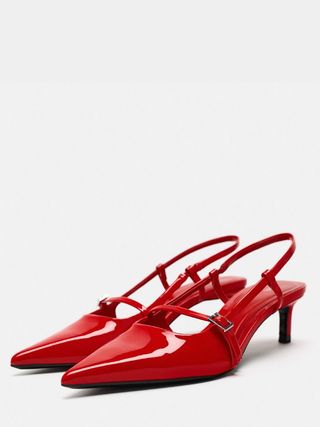Zara + Slingback Shoes with Strap
